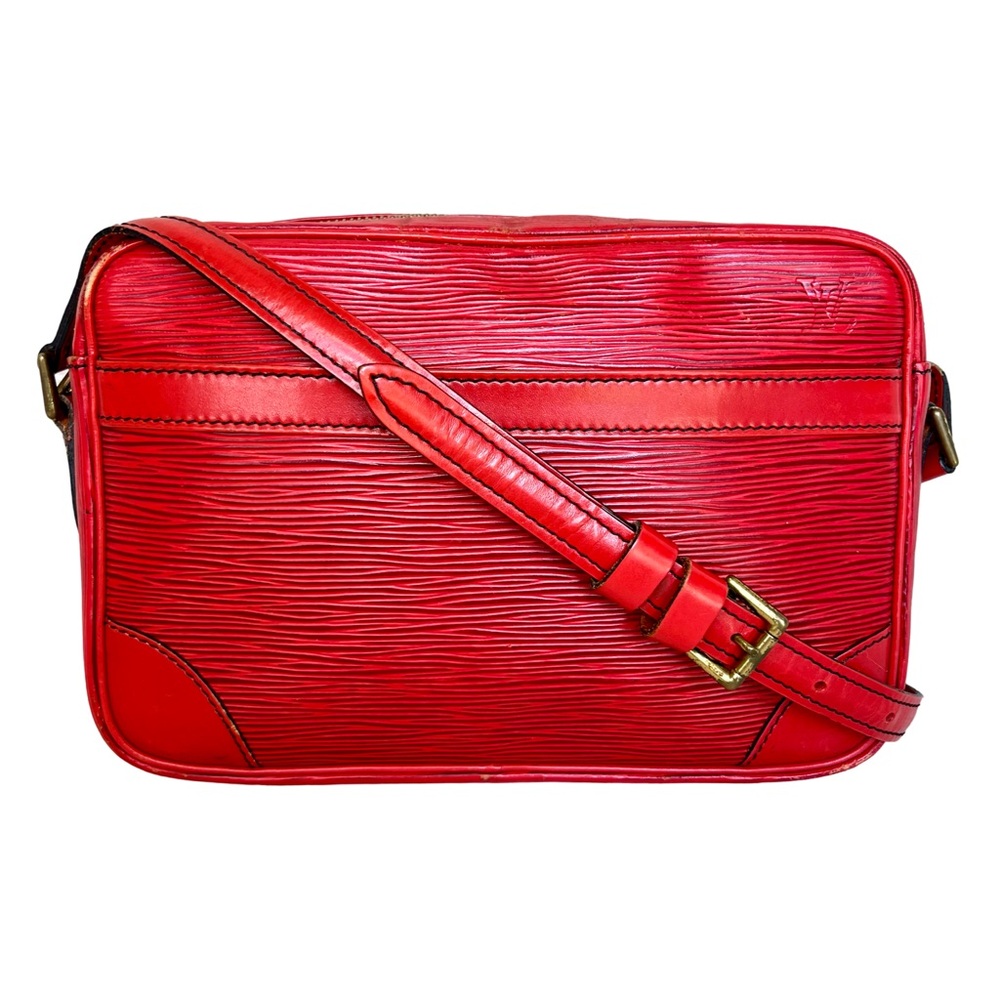 Louis Vuitton Trocadero Castilian Red Epi Crossbody Bag